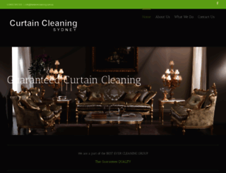 curtain-cleaning-sydney.com screenshot