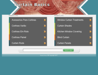 curtainbasics.com screenshot