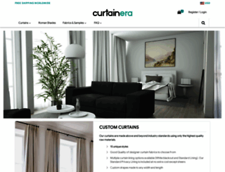 curtainera.com screenshot