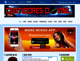 curtidoresdovinil.com.br screenshot