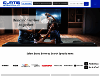 curtisint.com screenshot