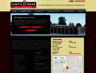 curtisroadstorage.com screenshot