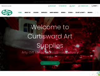 curtisward.com screenshot