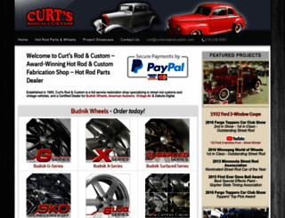 curtsrodandcustom.com screenshot