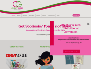 curvygirlsscoliosis.com screenshot
