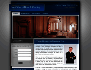 cushing-law.com screenshot
