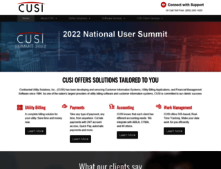cusi.com screenshot