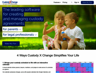 custodyxchange.com screenshot