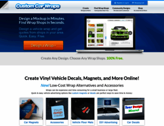 custom-car-wraps.com screenshot