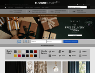 custom-curtains.co.uk screenshot