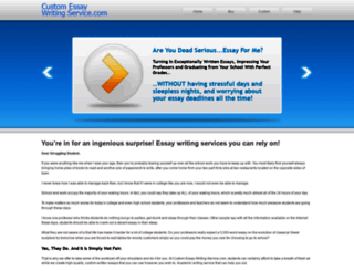 custom-essay-writing-service.com screenshot