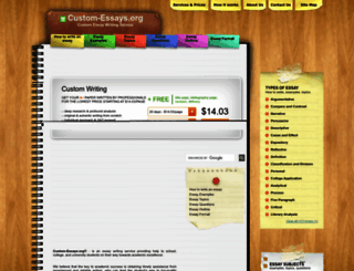 custom-essays.org screenshot