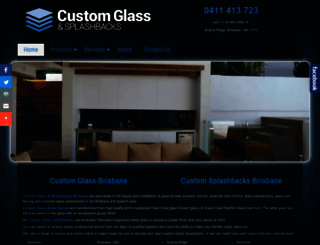 custom-glass.com.au screenshot