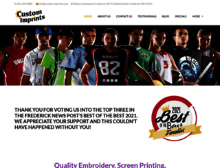 custom-imprints.com screenshot