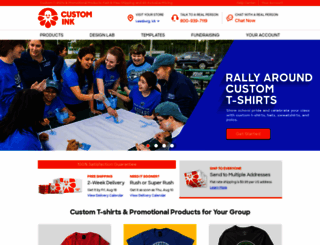 custom-ink.com screenshot