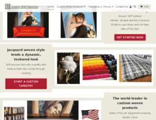 custom-wall-tapestries.com screenshot