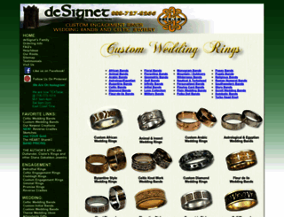custom-wedding-rings.com screenshot