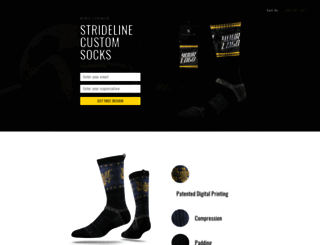 custom.strideline.com screenshot