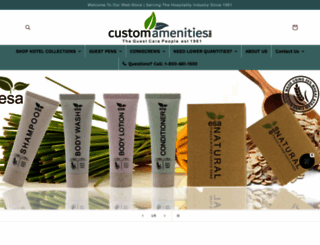 customamenities.com screenshot