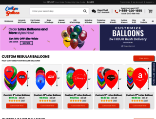 customballoon.ca screenshot