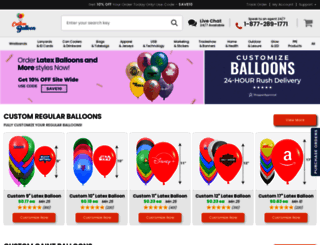 customballoonnow.com screenshot