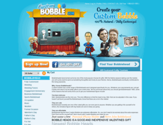 custombobble.com screenshot