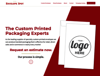 custombrandedpackaging.com screenshot