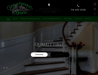 custombuildersanddesign.net screenshot