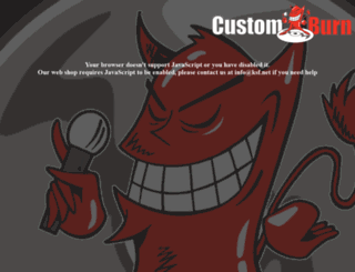 customburn.com screenshot