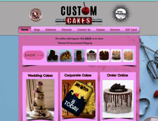 customcakesireland.ie screenshot