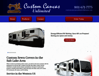 customcanvasunlimited.com screenshot