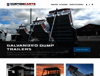 customcarts.ca screenshot