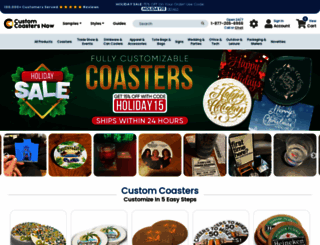 customcoastersnow.com screenshot