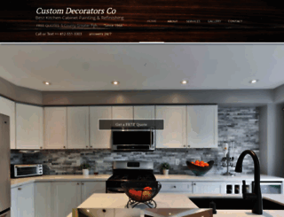 customdecoratorsco.com screenshot