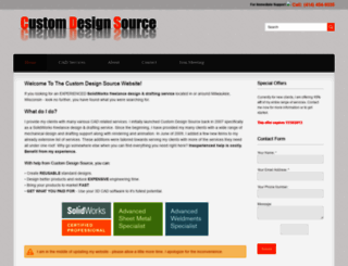 customdesignsource.com screenshot