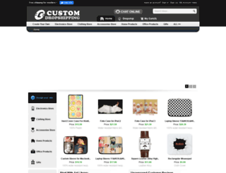 customdropshipping.com screenshot