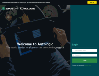 customer.autologic-diagnostics.com screenshot