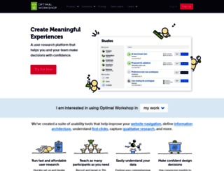 customercarewords.optimalworkshop.com screenshot