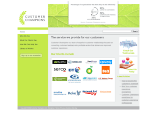 customerchampions.co.uk screenshot