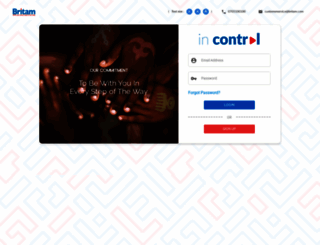 customerconnect.britam.com screenshot