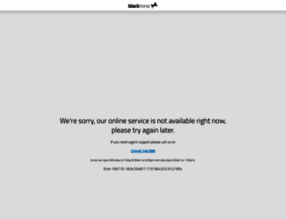customerportal.blackhorse.co.uk screenshot