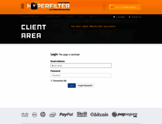 customers.hyperfilter.com screenshot