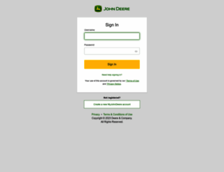 customerservice.deere.com screenshot
