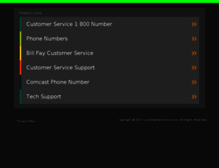 customerservicenum.com screenshot
