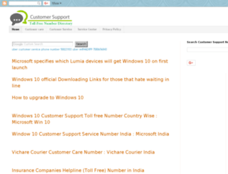 customersupportnumber.info screenshot