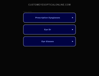 customeyesopticalonline.com screenshot