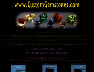 customgemstones.com screenshot