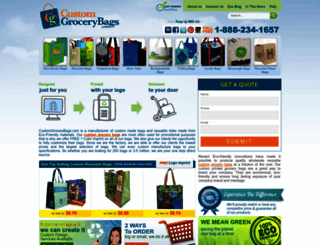 customgrocerybags.com screenshot