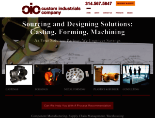customindustrials.com screenshot