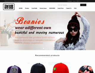 customize-cap.com screenshot